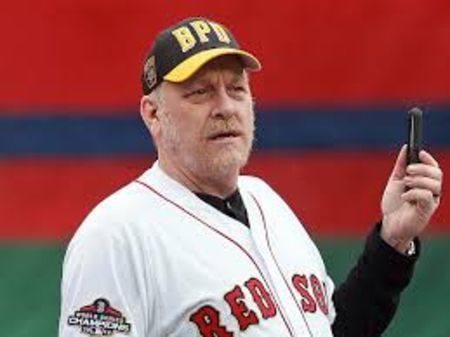 Curt Schilling caught on the camera while coaching.